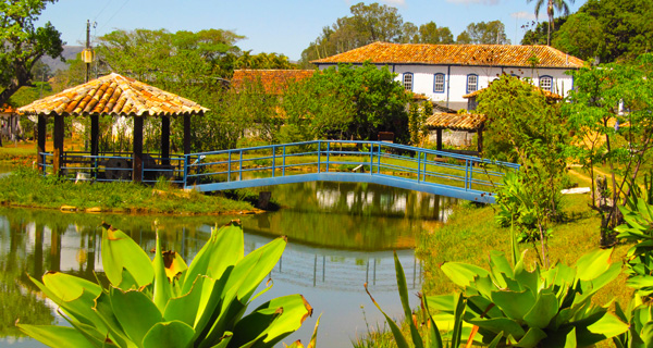 Entrada da Hotel Fazenda